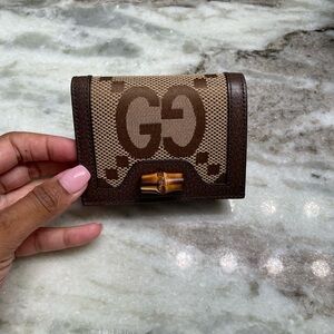 Authentic GUCCI mini bamboo Wallet